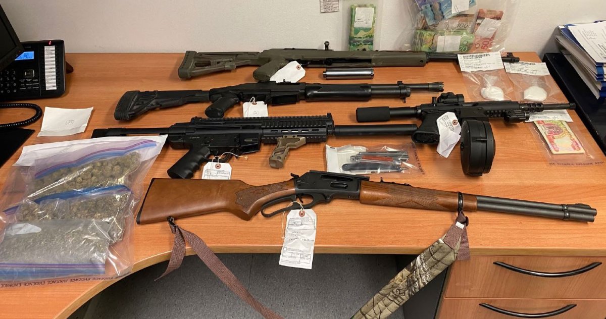 Contraband seized by RCMP in Morris, Man.