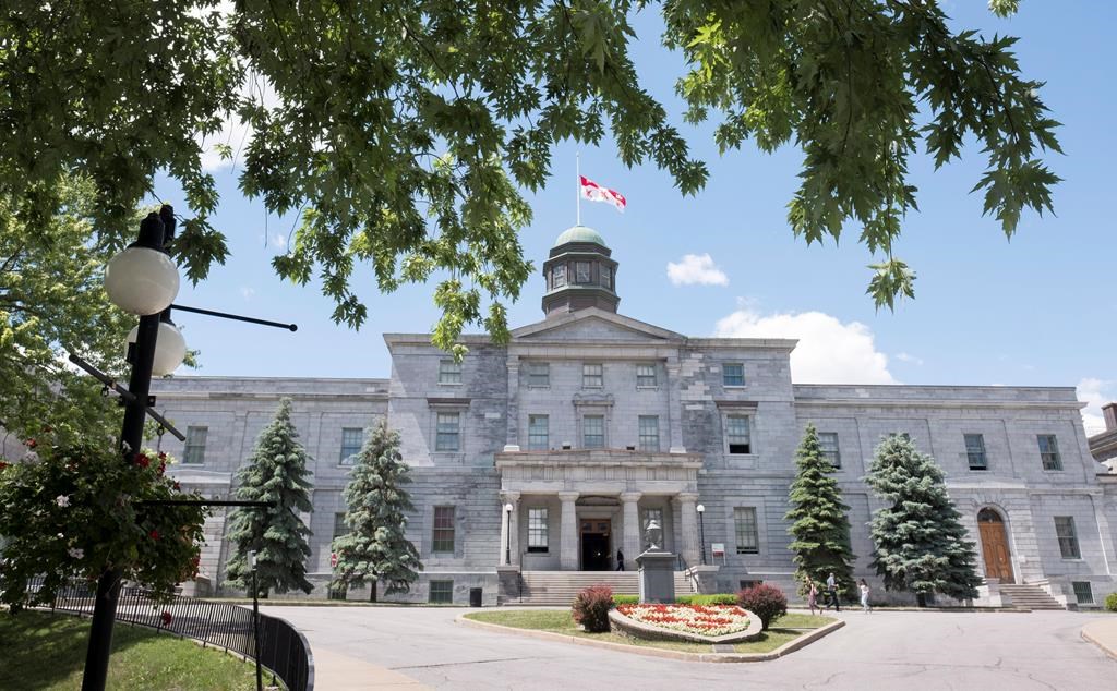 McGill University campus is seen on June 21, 2016, in Montreal.