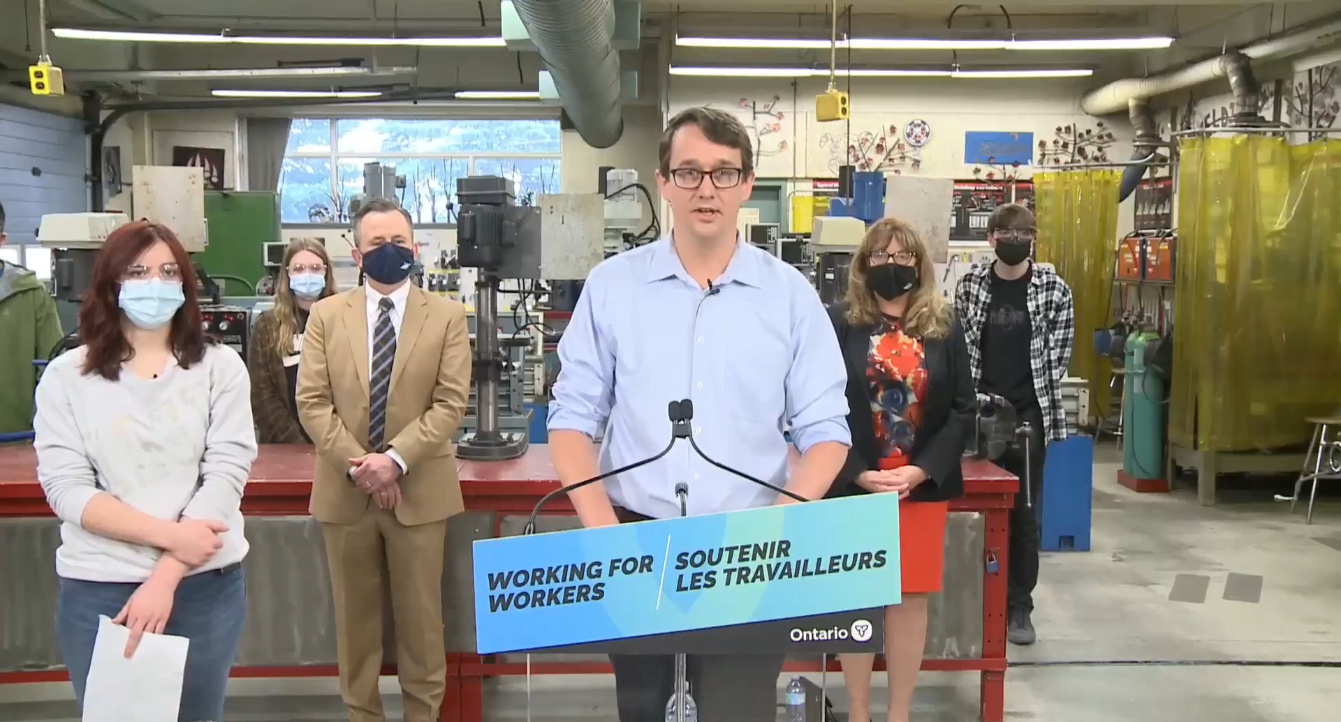 Province unveils .7M for skilled trades training centre in Strathroy-Caradoc – London