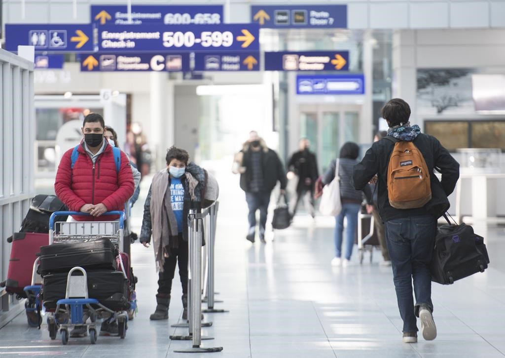 air passengers at airport
