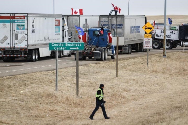 Alberta judge denies bail for third suspect in Coutts border blockade