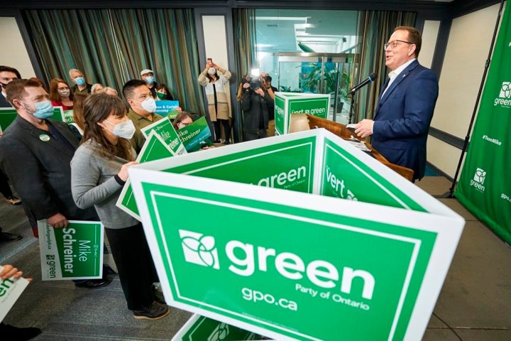 Ontario Greens look to other provinces as they campaign to grow their caucus of one