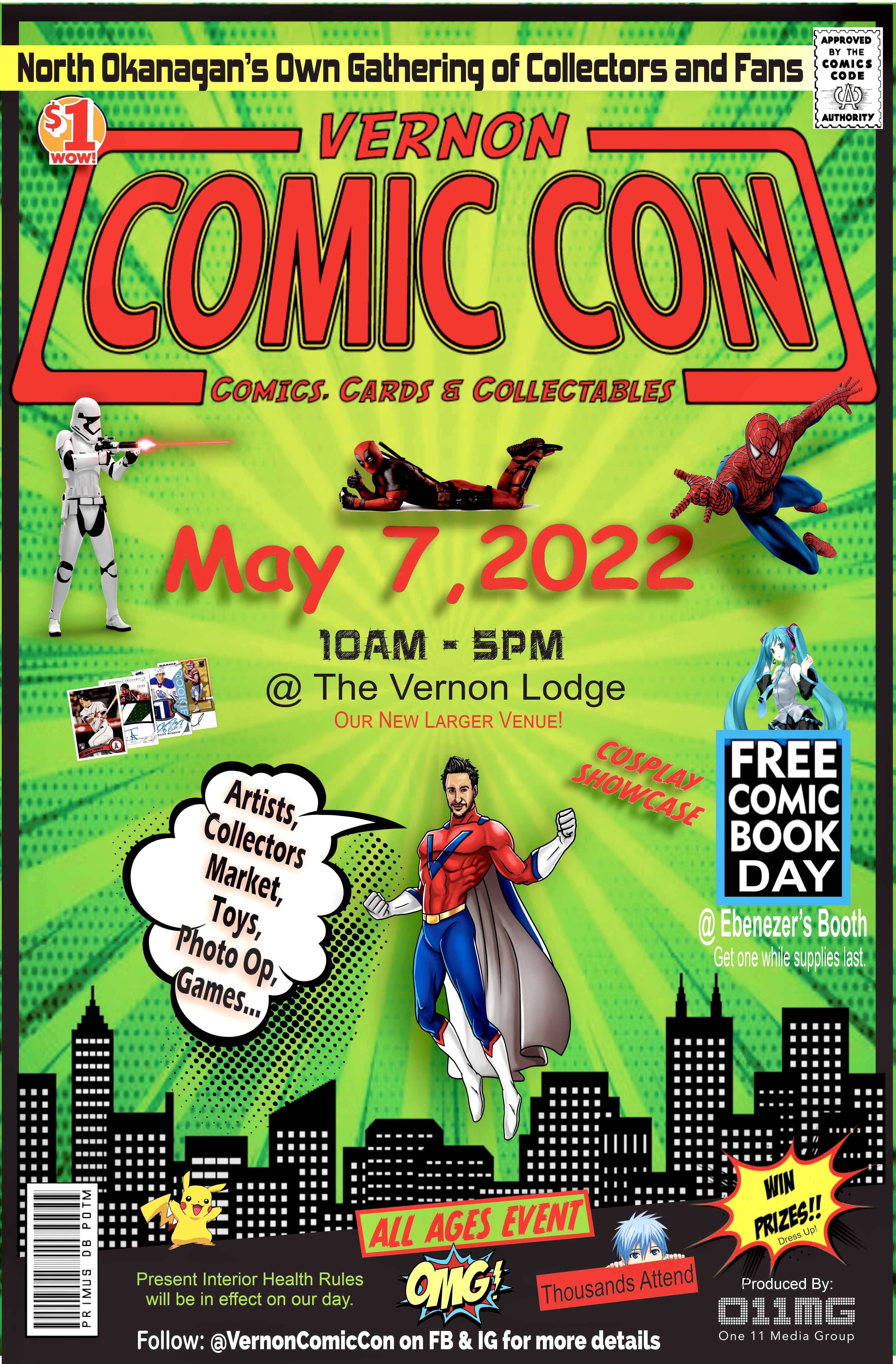 Vernon Comic Con - GlobalNews Events