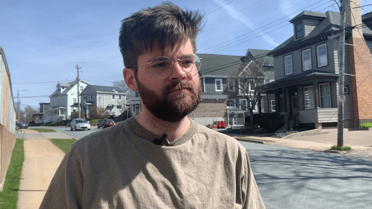 Adam Pelley, who lives in the area, said he noticed ‘significant damage’ to the back of the shelter on Sunday.