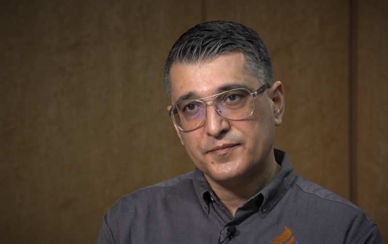 Vancouver's Ali Movassagh, a Canadian citizen since 2010, was deemed inadmissible to the United States on June 30, 2021 as he tried to visit his parents in California. His 21-year-old daughter was later deemed inadmissible to the U.S. as well. Movassagh is seen here at his Burnaby, B.C. business, MegaHydronics, on Wed. Jan. 26, 2022.