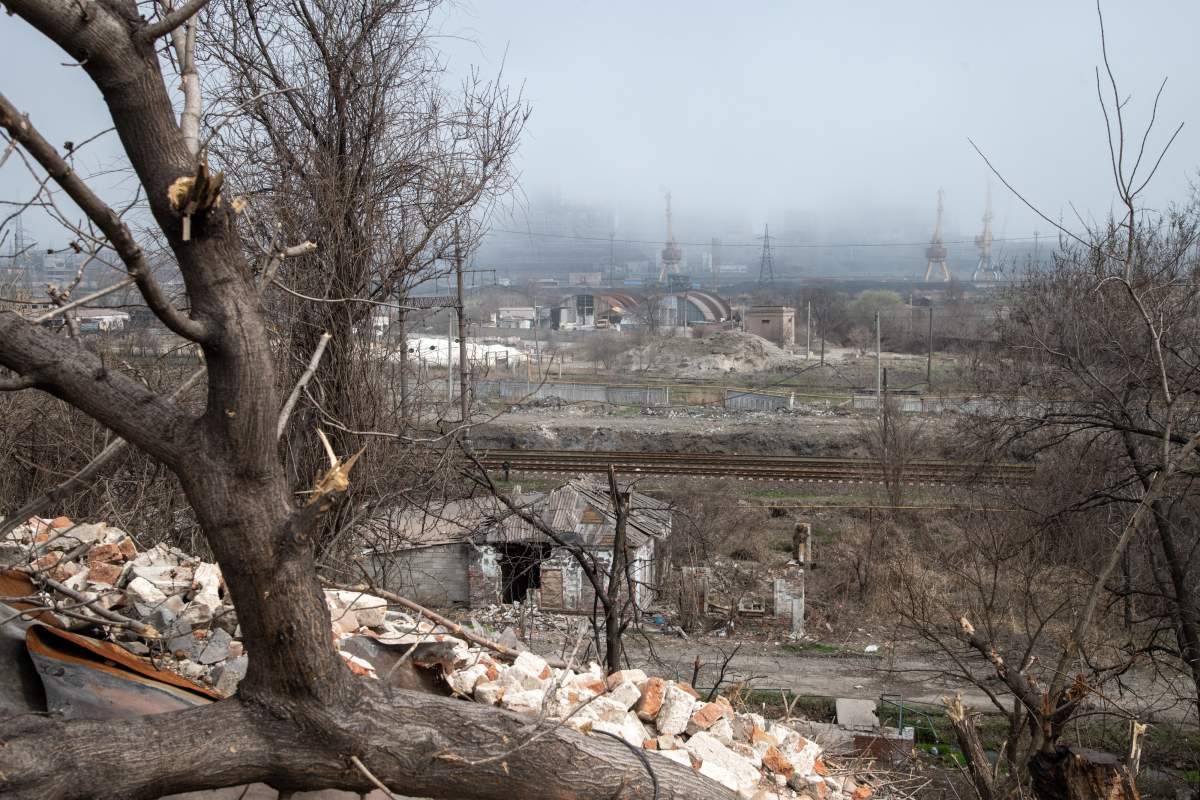 Azovstal Mariupol Ukraine