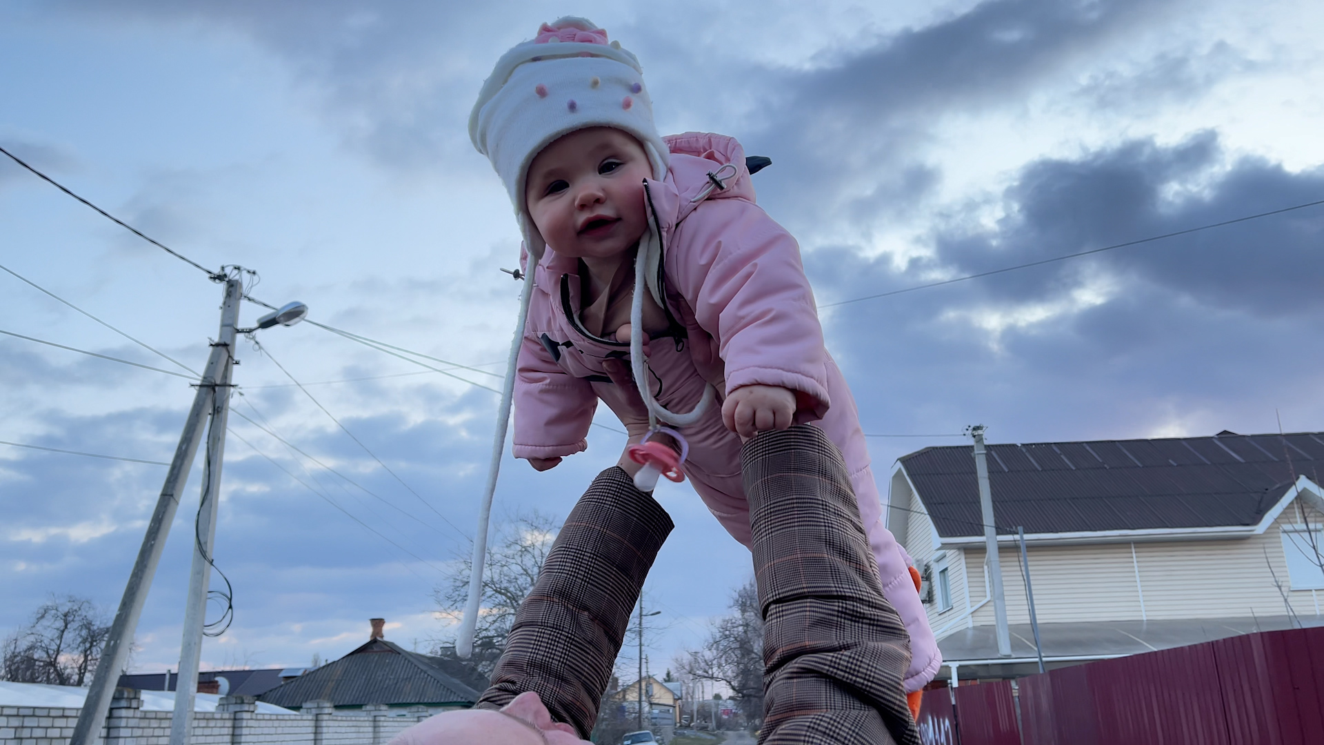 Oleksii says removing his daughter from danger was his number one priority, but they want to return to Kharkiv as soon as they can.