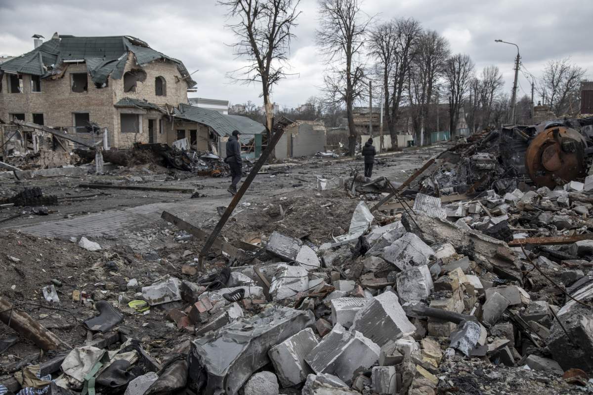 Ukraine Bucha Russia