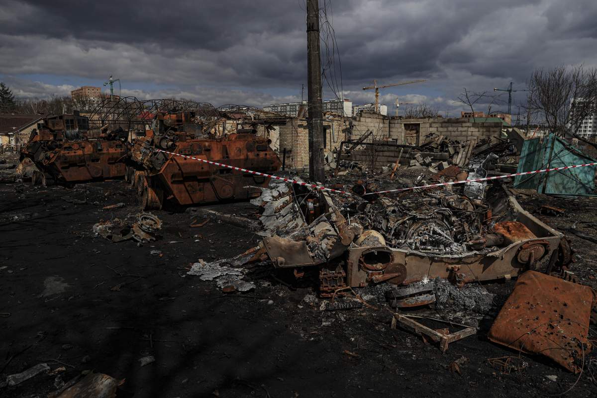 Ukraine Bucha Russia