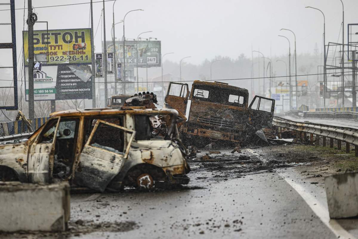 Ukraine Bucha Russia