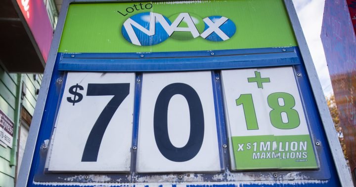 $70M Lotto Max ticket not validated and has expired, OLG says  | Globalnews.ca