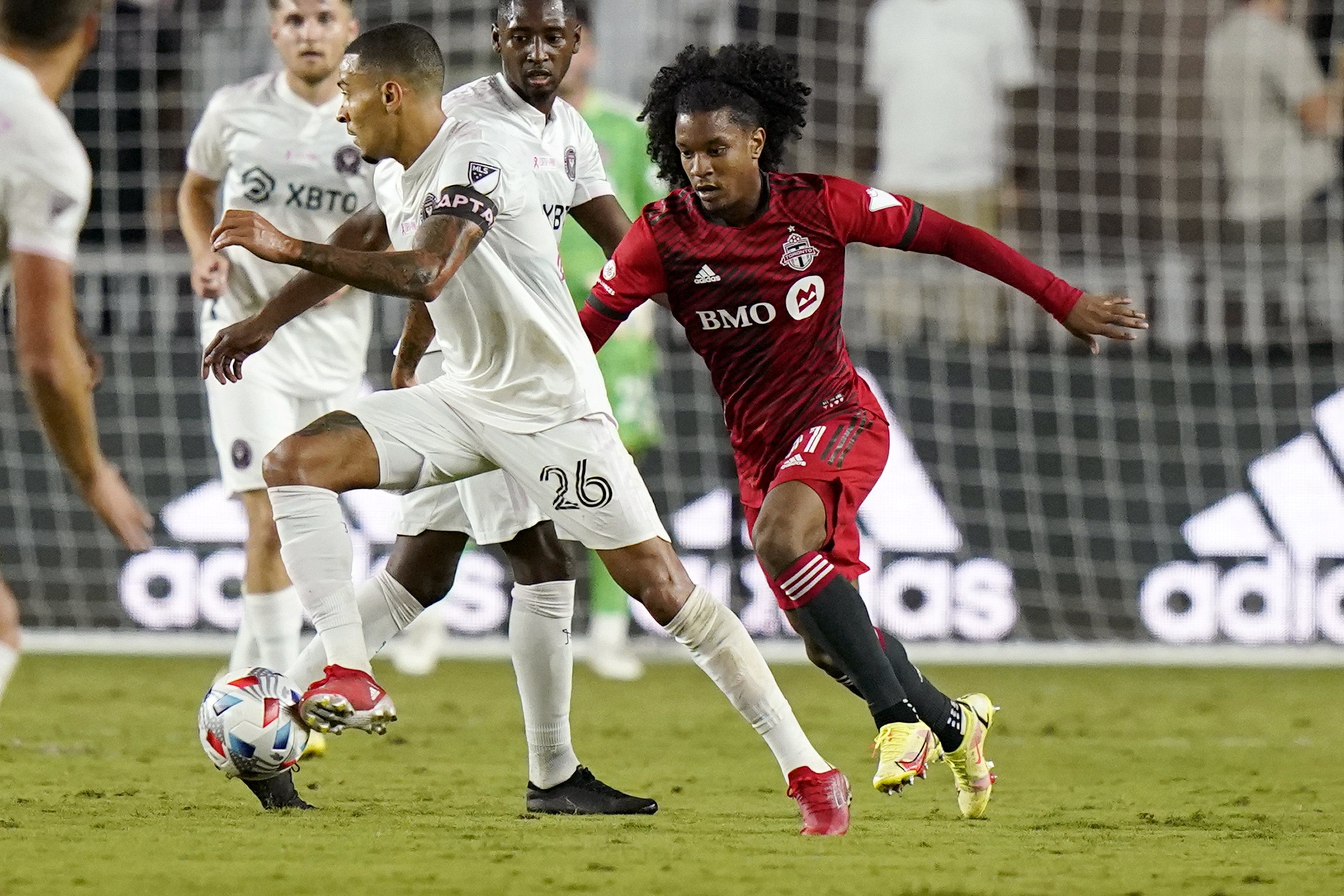 Toronto FC teenage forward Jayden Nelson continues to turn heads