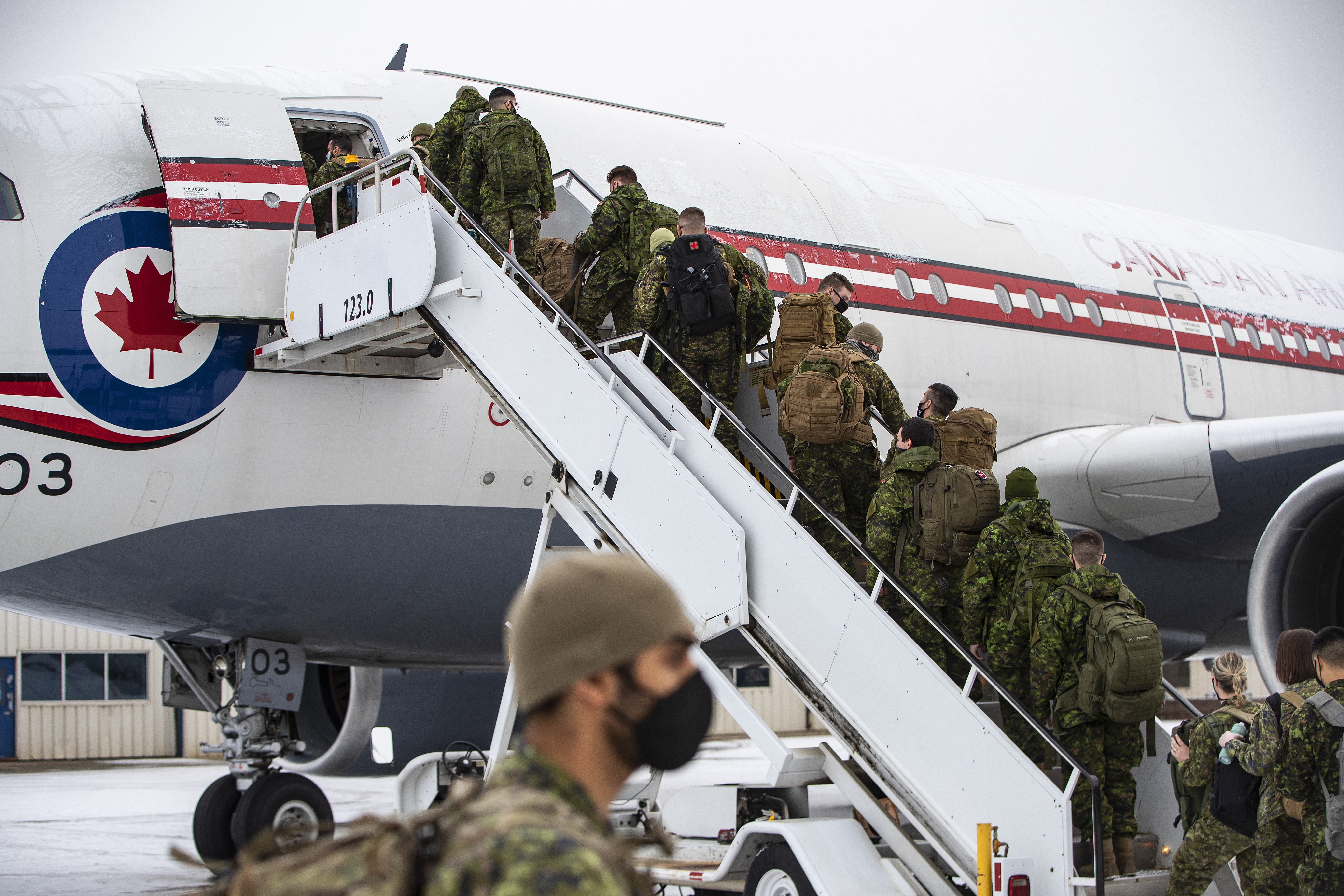 Canadian soldiers headed to Poland to help Ukrainians: ‘This is what we trained for’