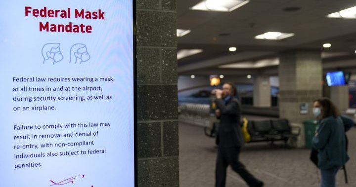 U.S. Justice Department appeals mask mandate ruling for travellers