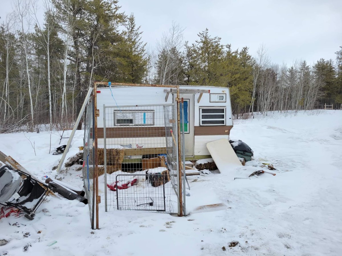 For the past two years, Randall Rabbitskin has called this travel camper home.