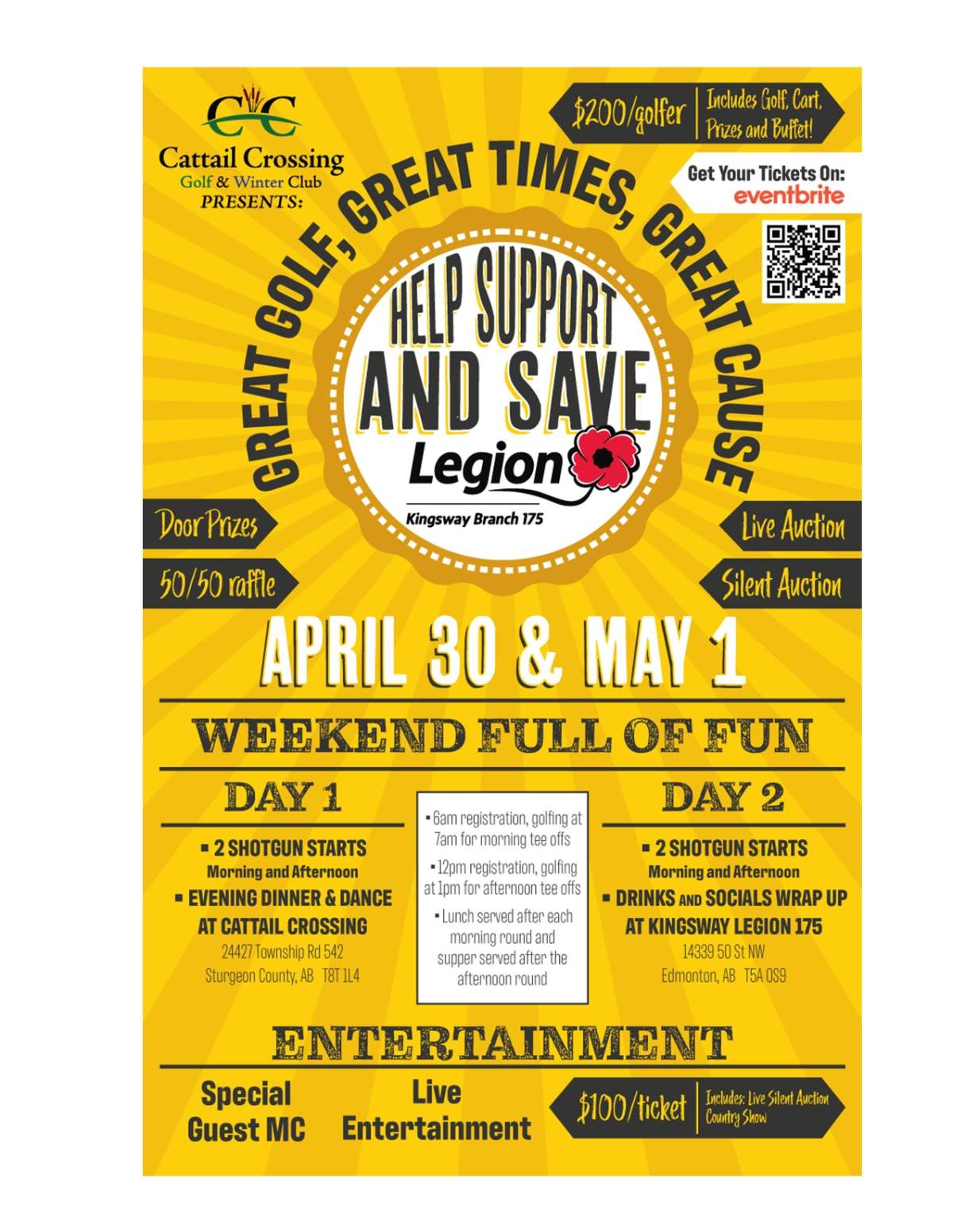 Kingsway Legion “Keep the Roof Over Our Heads” Fundraiser - image