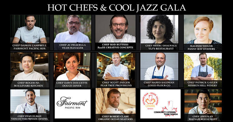 Hot Chefs & Cool Jazz Gala Fundraiser @ Fairmont Pacific Rim - image