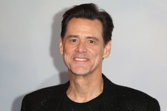 Jim Carrey attends the "Sonic The Hedgehog" Gala Screening at Vue Westfield on January 30, 2020 in London, England.