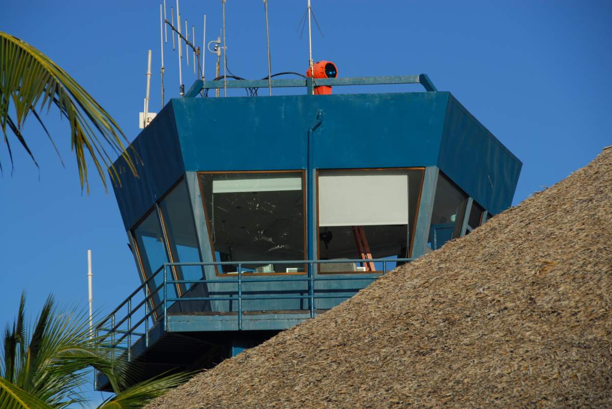 Punta Cana, Dominican Republic: air traffic control tower - Punta Cana International Airport.