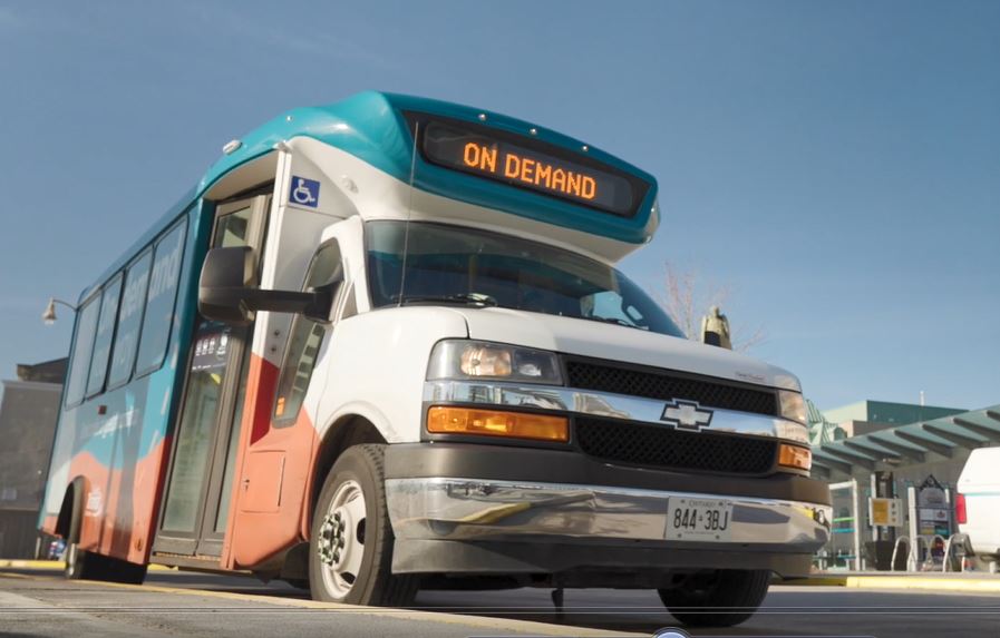 Guelph Transit on-demand bus service.