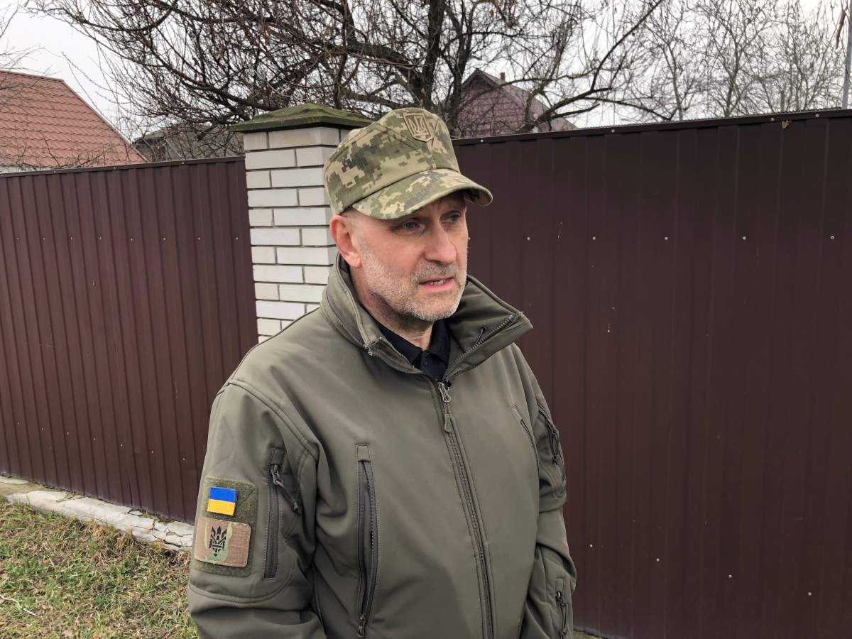 Daniel Bilak, a former Toronto lawyer, is a member of Ukraine’s Territorial Defence Force.