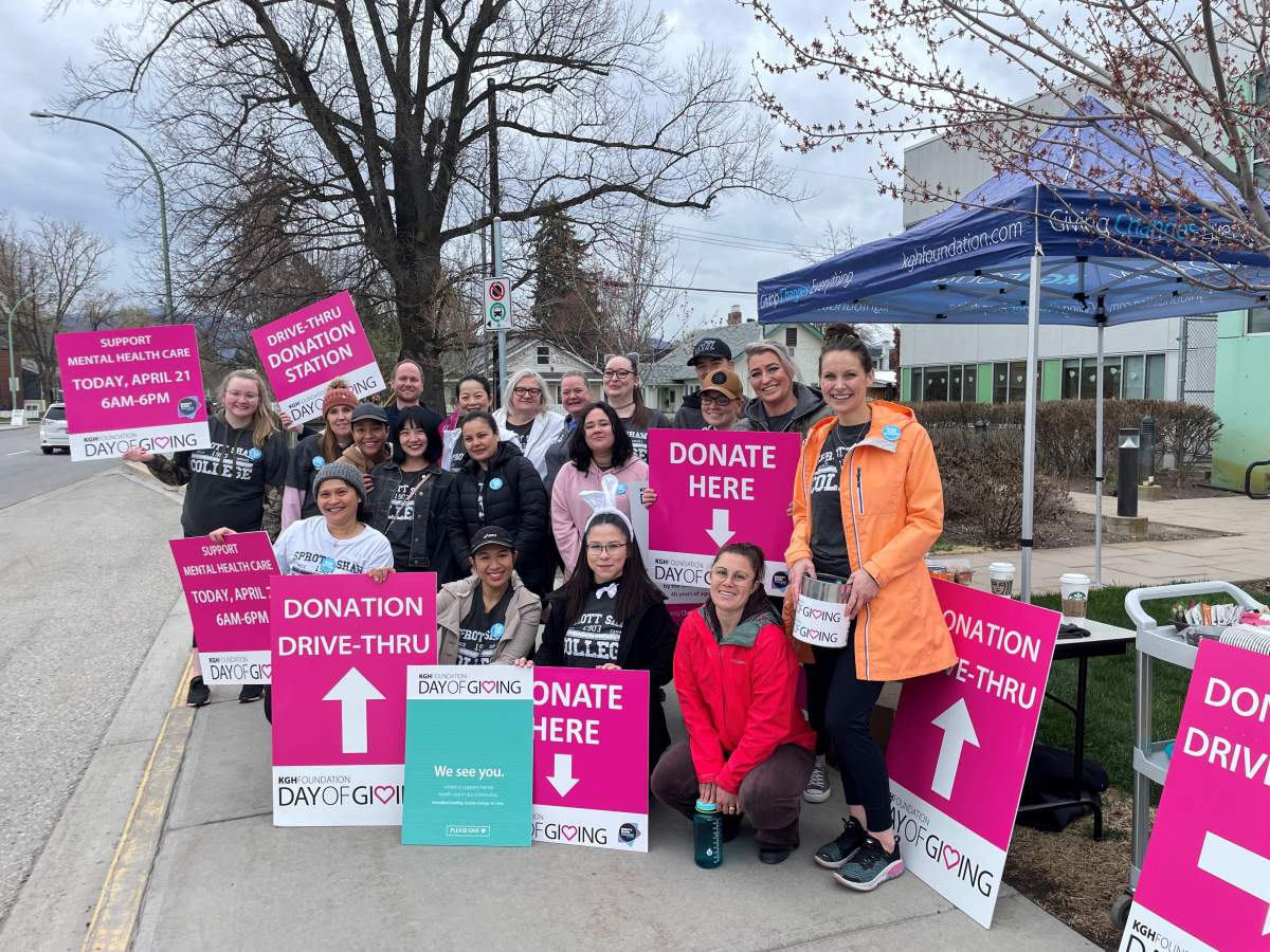 Thursday was the annual KGH Foundation Day of Giving, a one-day call to action for the community to support excellence in local health care.