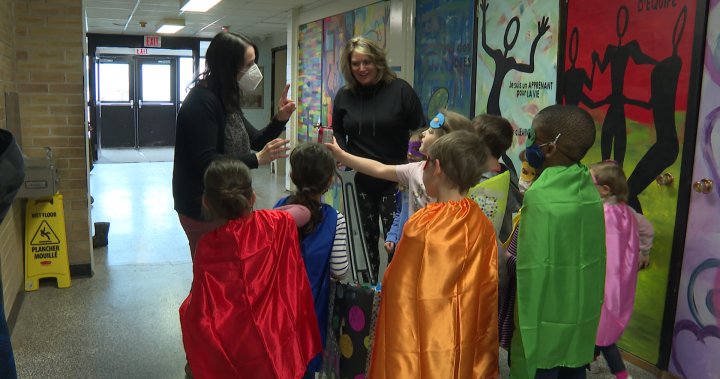 Kindness Kart spreads joy at Amherstview Catholic school