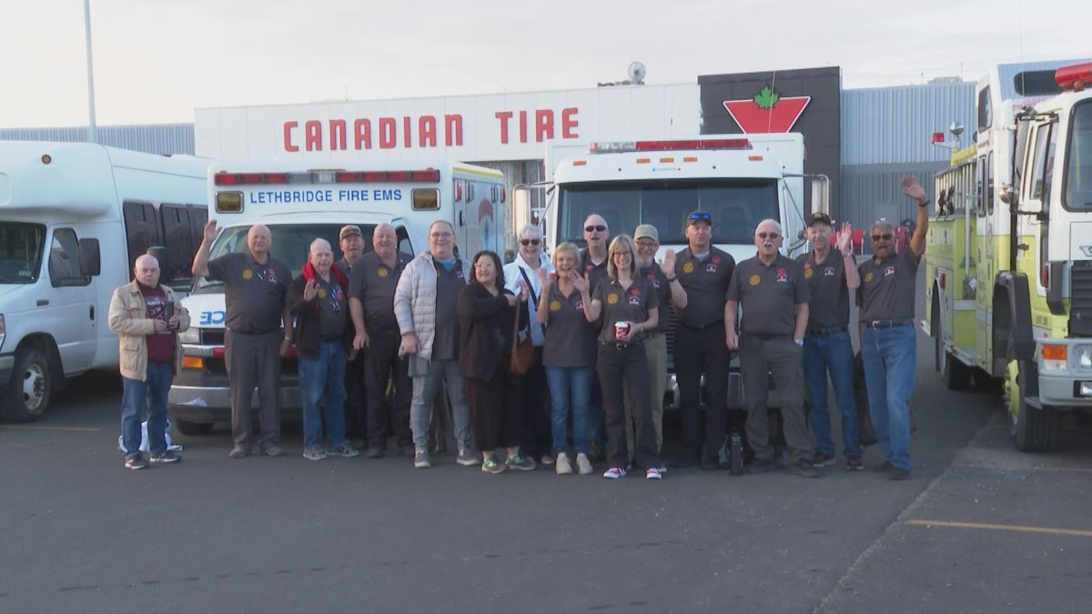 Southern Alberta Rotary Club members make their way to Mexico to deliver donated emergency vehicles on Sunday, Apr. 24, 2022.