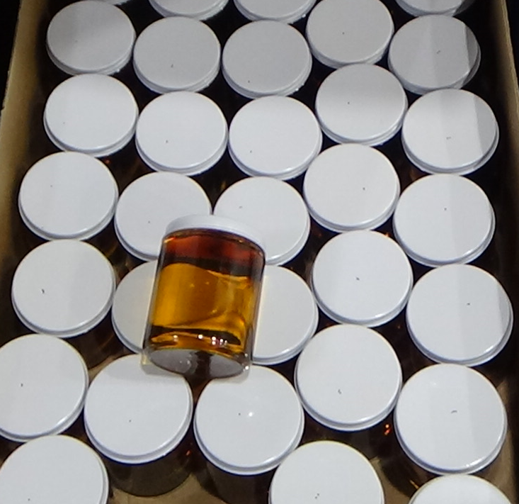 Cannabis oil seized by OPP.