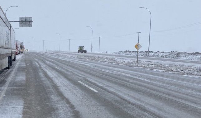 Зимното време води до затваряне на магистрала Perimeter