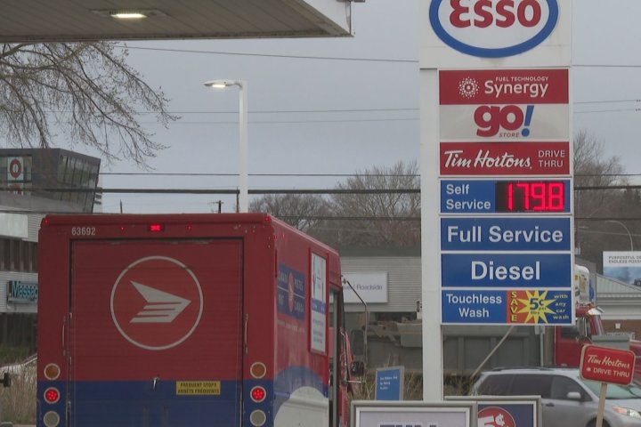 Nova Scotia gas prices rise to $1.80 per litre, diesel up 34¢ in 3 days