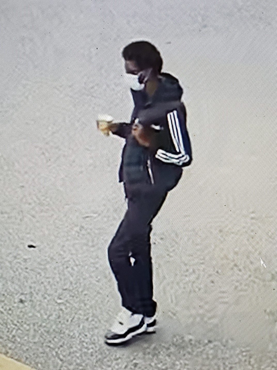 A photo released by police in April of a person of interest who is believed to have information surrounding the murder of Lynda Marques.