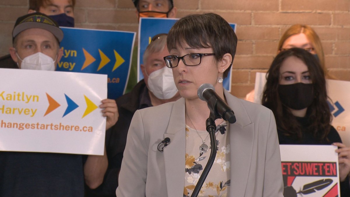 Kaitlyn Harvey has announced intentions to run for the Saskatchewan NDP leadership.