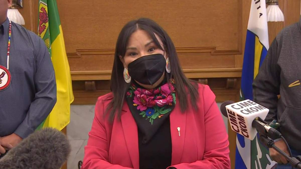 Saskatoon Centre MLA Betty Nippi-Albright introduced Bill 609 in the legislature Wednesday. 