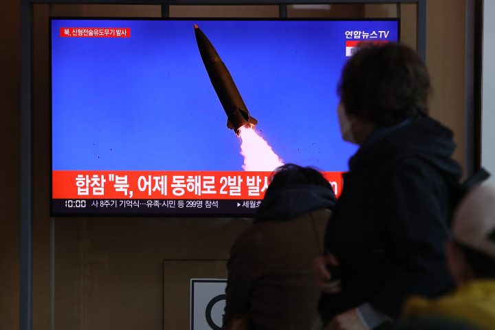 North Korea Test-fires New Weapon Ahead Of U.S., South Korea Joint ...