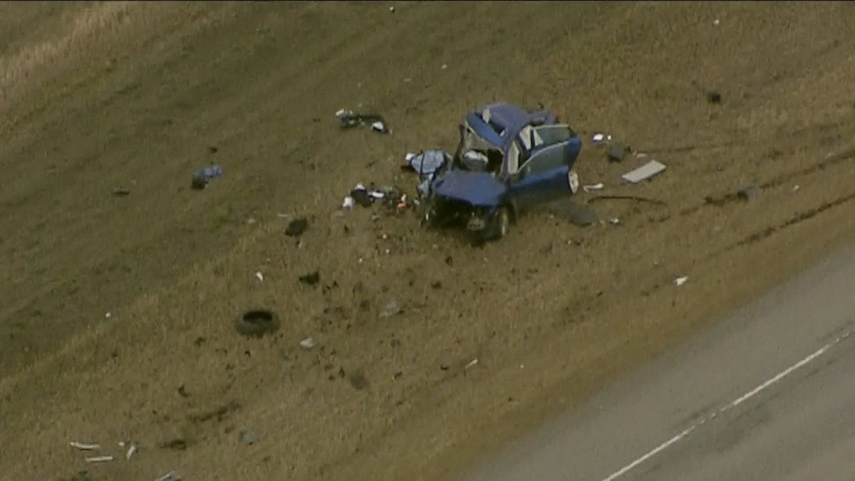 RCMP responded to a fatal collision on Highway 7 Wednesday afternoon, just outside of Okotoks, Alta.