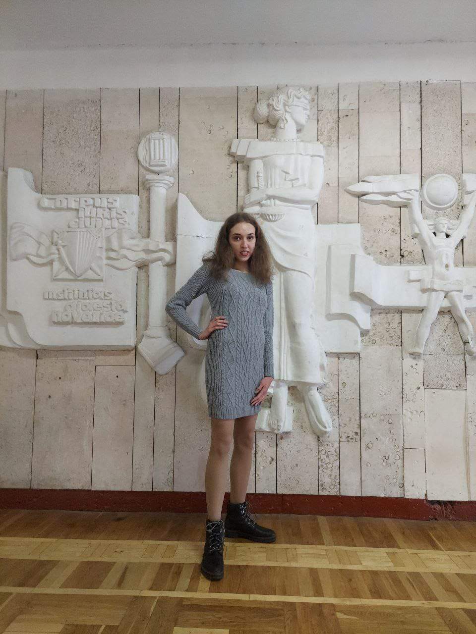 Kateryna Klepikova at the Mechnikov National University, Ukraine