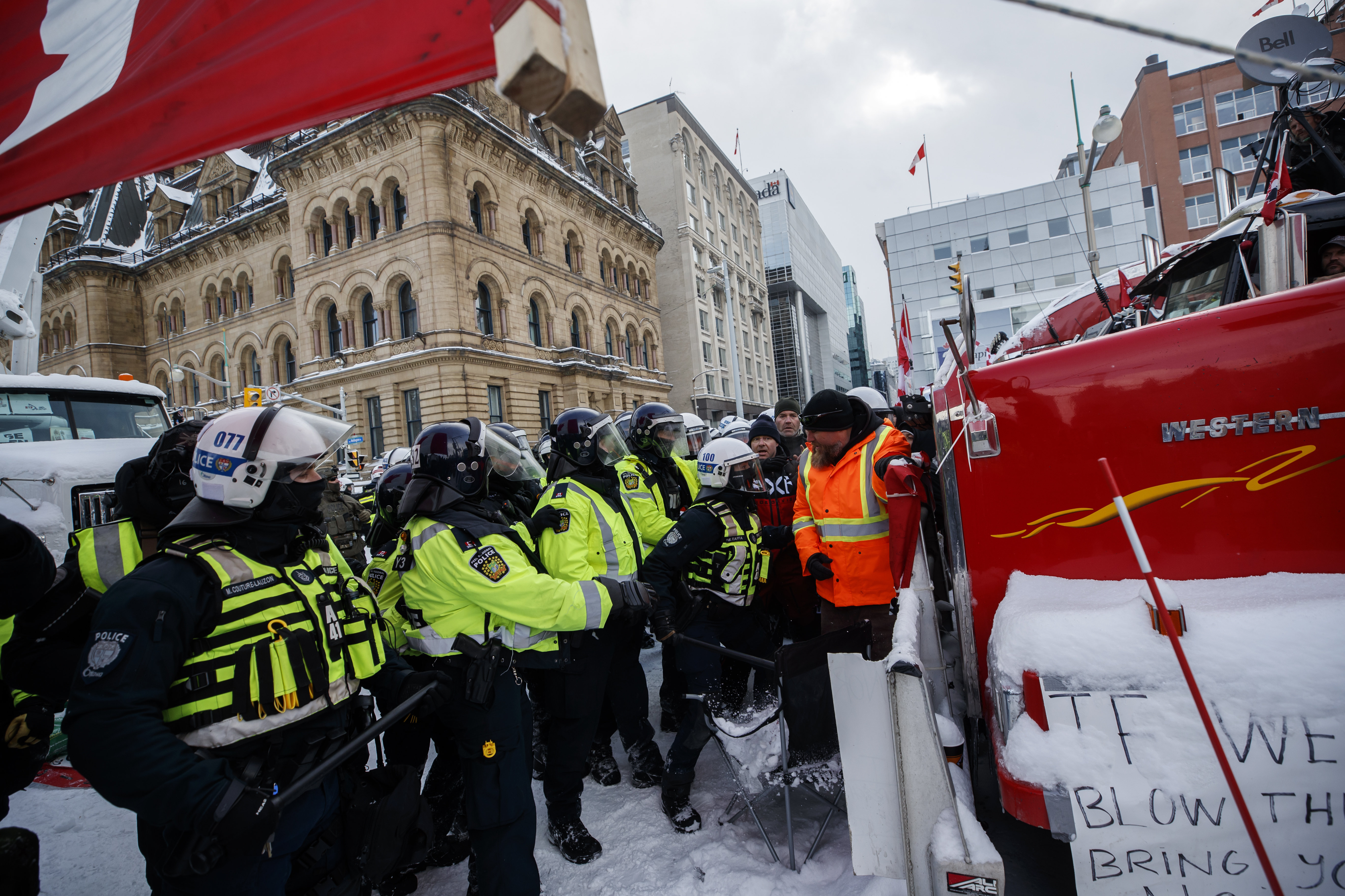 Trucker Protest Pat King