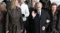 Putin daughters Ukraine file photo