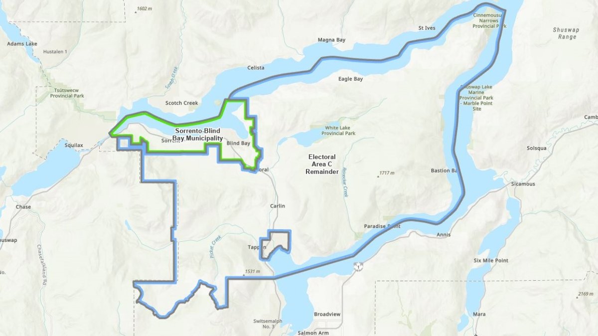 Residents of the unincorporated communities of Sorrento and Blind Bay in B.C.’s Shuswap region will vote this weekend on whether or not to incorporate into the District of Sorrento-Blind Bay.