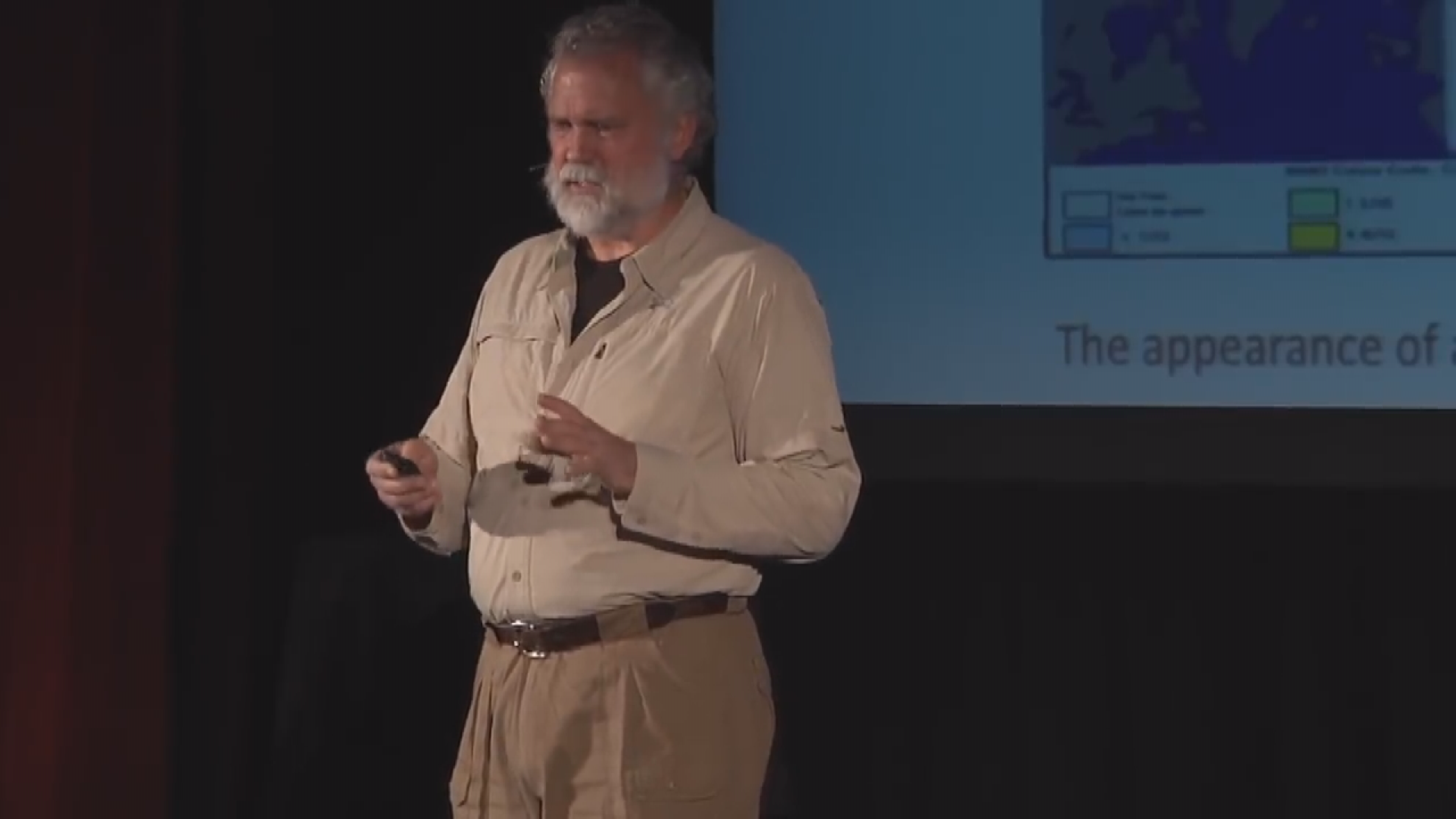 Dr. David Barber hosting a ‘Ted Talk’ at the University of Manitoba.