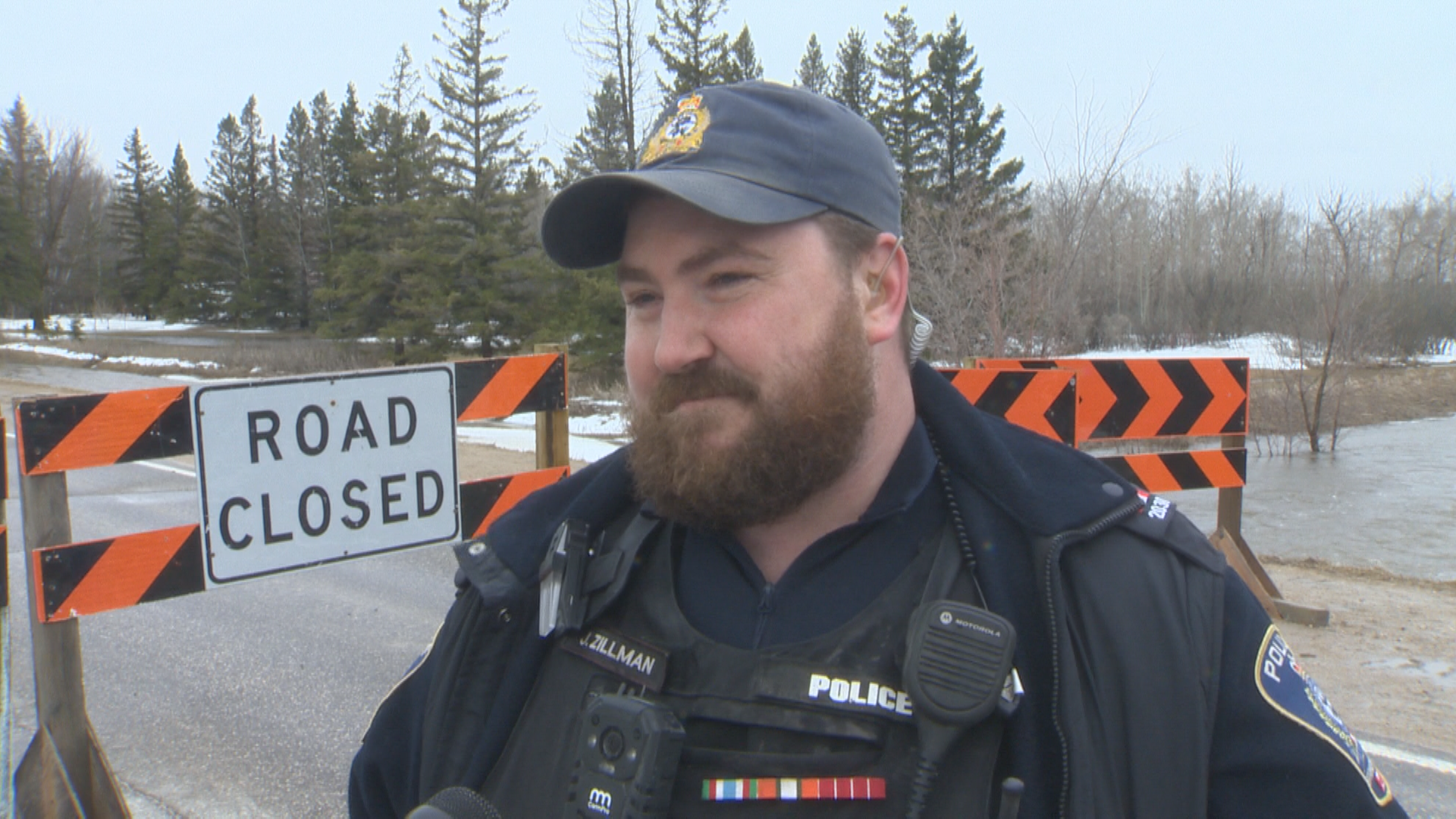 Constable Jesse Zillman with the Springfield Police Service.