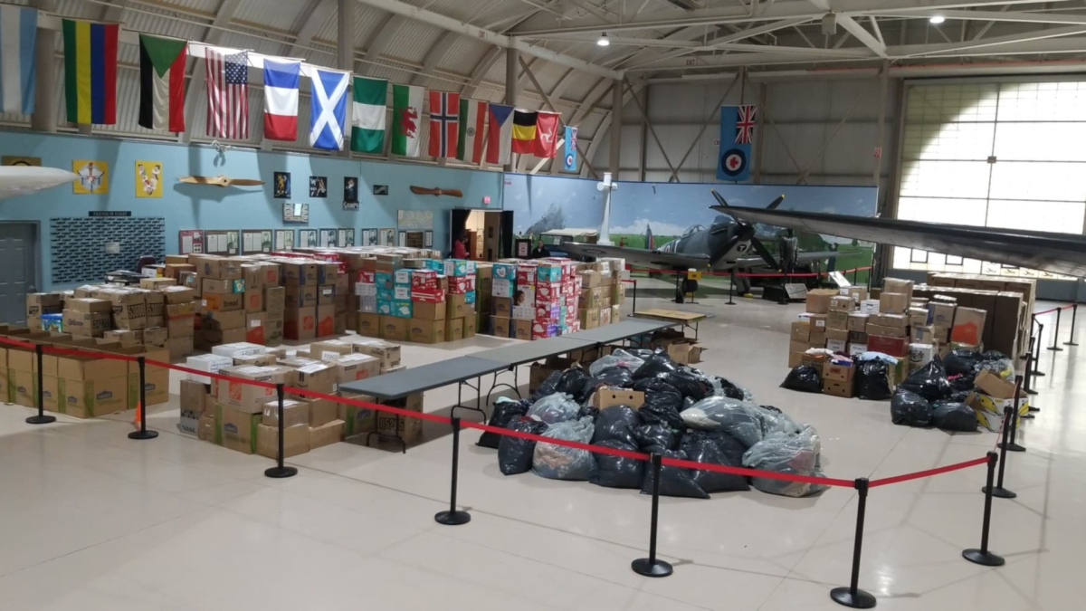 Hamiltonians are aiding those in need in Ukraine via shipments of medical aid and hygiene products leaving Hamilton International Airport for Poland.