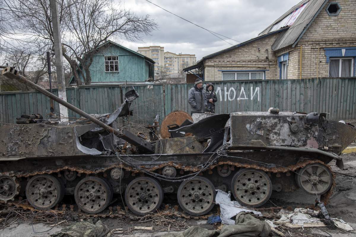 Ukraine Bucha Russia