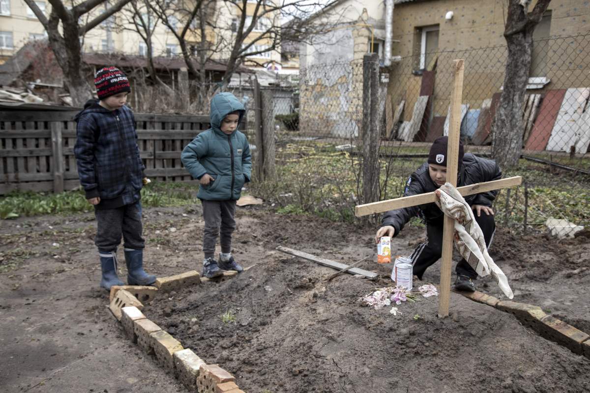 Ukraine Bucha Russia