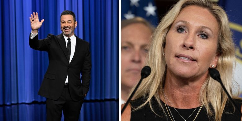 Marjorie Taylor Greene reports Jimmy Kimmel joke to Capitol Police as 'threat of violence'