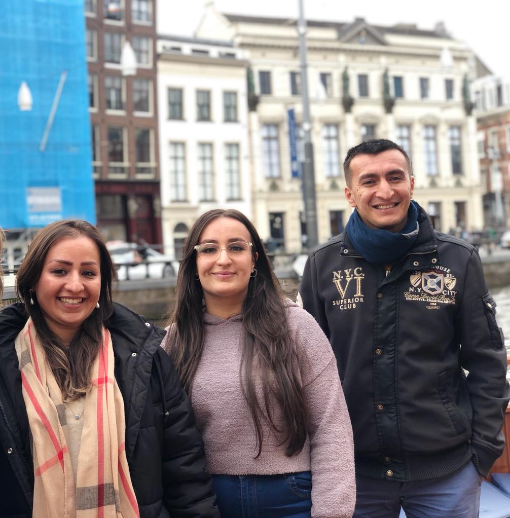 Habib Zahor siblings in Amsterdam.