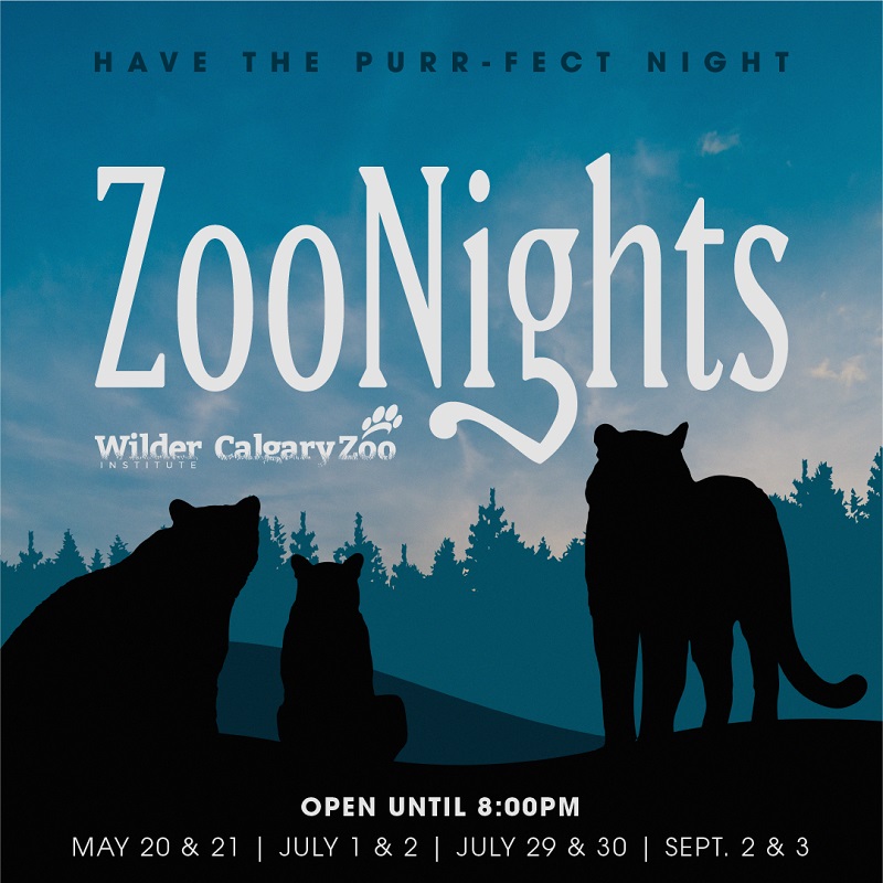 Wilder Institute/Calgary Zoo – MAY LONG AT ZOONIGHTS! - image