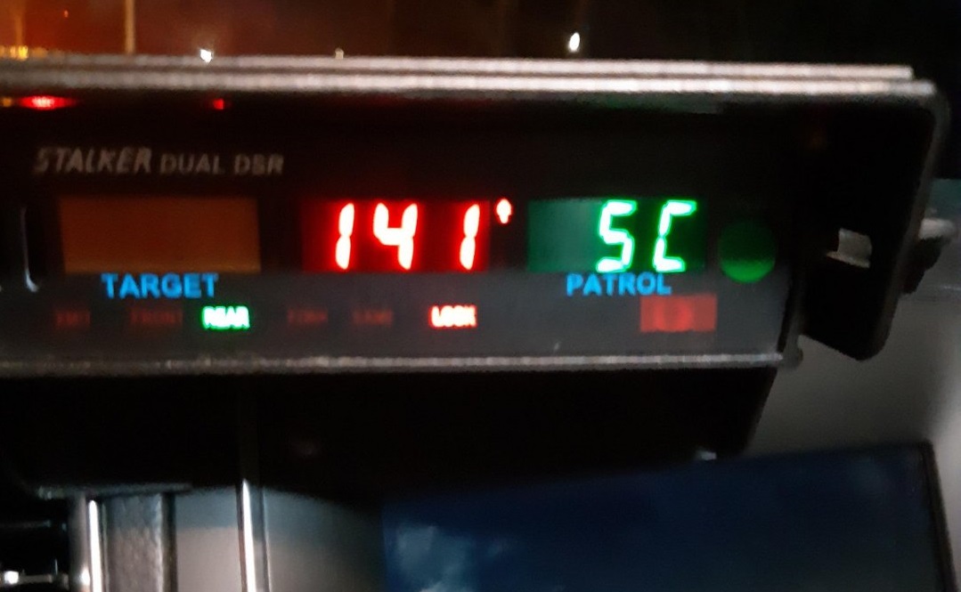 An Abootsford driver with an expired "L" licence was handed a hefty fine and saw his vehicle impounded after being stopped for excessive speeding last week. 
