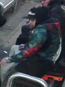 A picture of one of the men believed to be involved in a stabbing at SAIT on Wednesday morning.